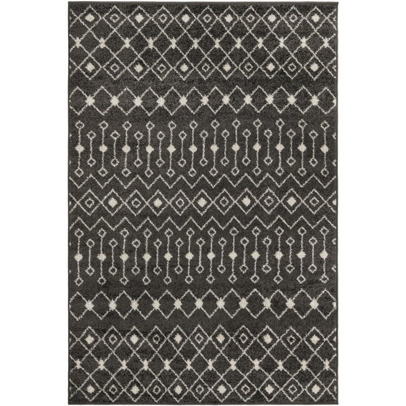 Abstract Indoor Rug, Rectangle 5'3" x 8'