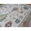 10 x 13'10 Hand Knotted Ivory Colorful Oushak Oriental Rug A672A1DD6BCD45D18809995CA7B0F6A1