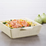 Ayesha Curry Ceramic Square Baker, 8-Inch x 8-Inch, French Vanilla