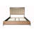 Upholstered And Strap Panel Bed