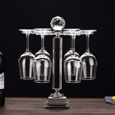 Support de rangement pour verres à vin en verre Maddix