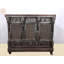 Armoire en bois sculpté 43 po Vintage Floral