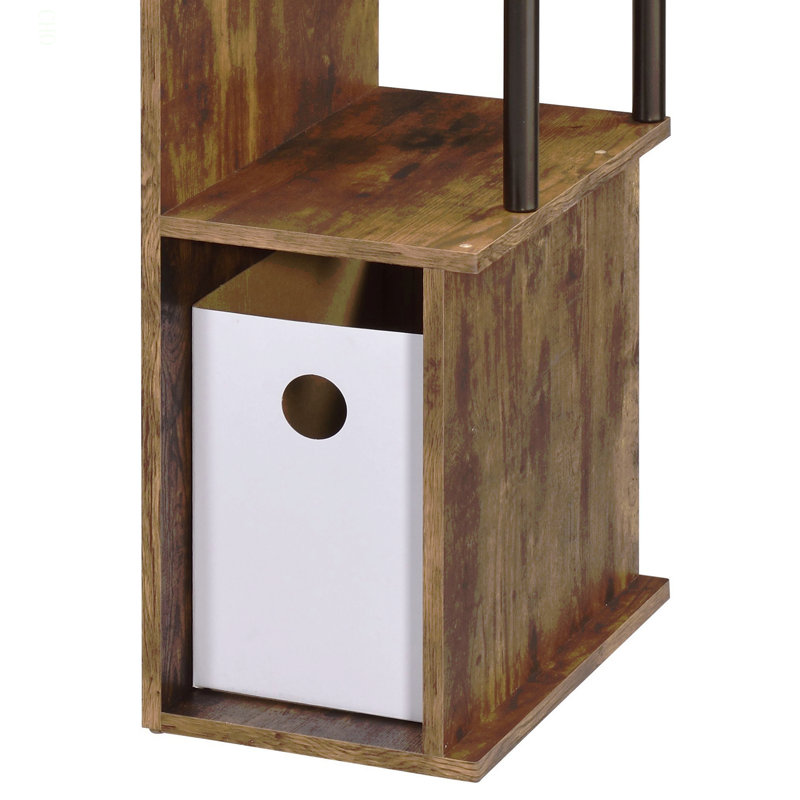 Bureau d'ordinateur avec plateau à clavier