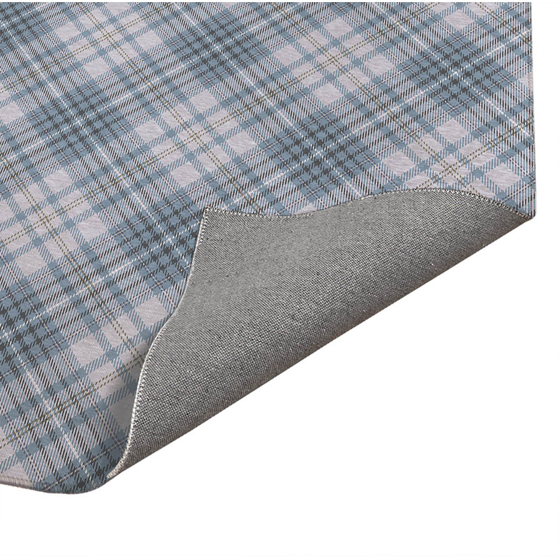 Paillasson Chinny, Bleu, L 60 po x L 84 po