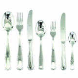 Bavaria 42 - Piece Stainless Steel Flatware Set - Service for 6