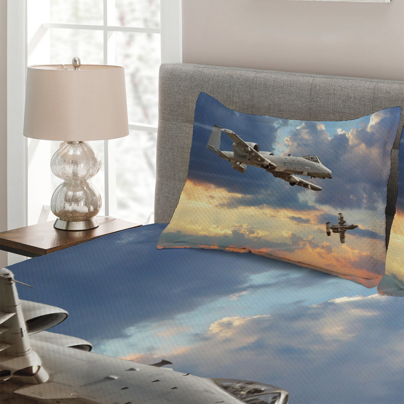 Modern & Contemporary Polyester Coverlet