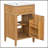 20" Small Adjustable Shelf Bathroom Vanity With Sink-1538744425