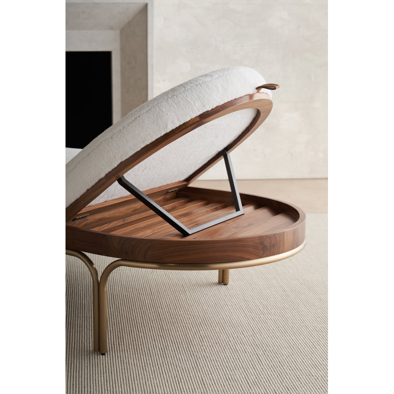 Chaise longue rembourrée Rhythm