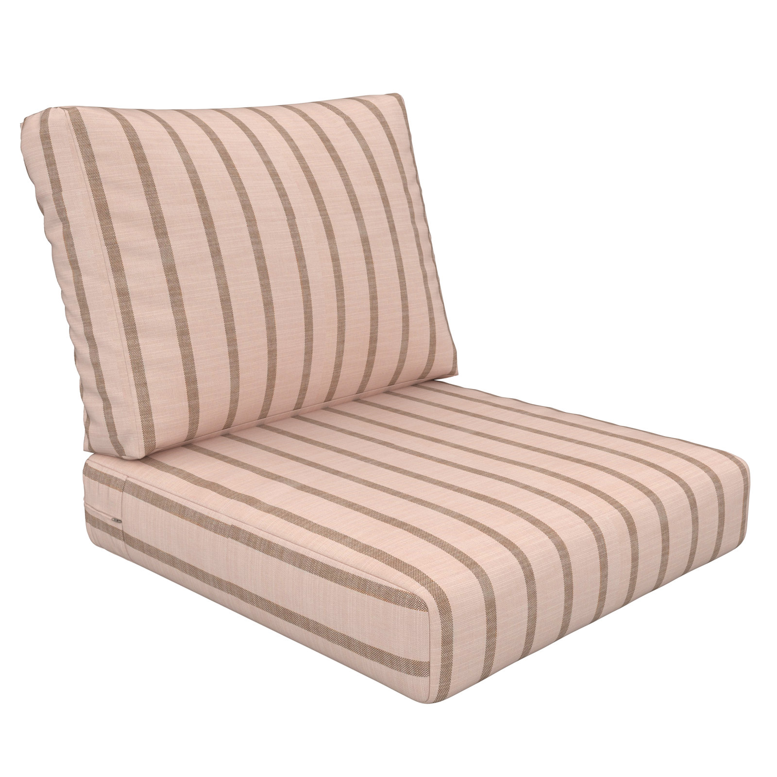 Lani 25" Sunbrella® Seat and Back Cushion, Unwind Cameo