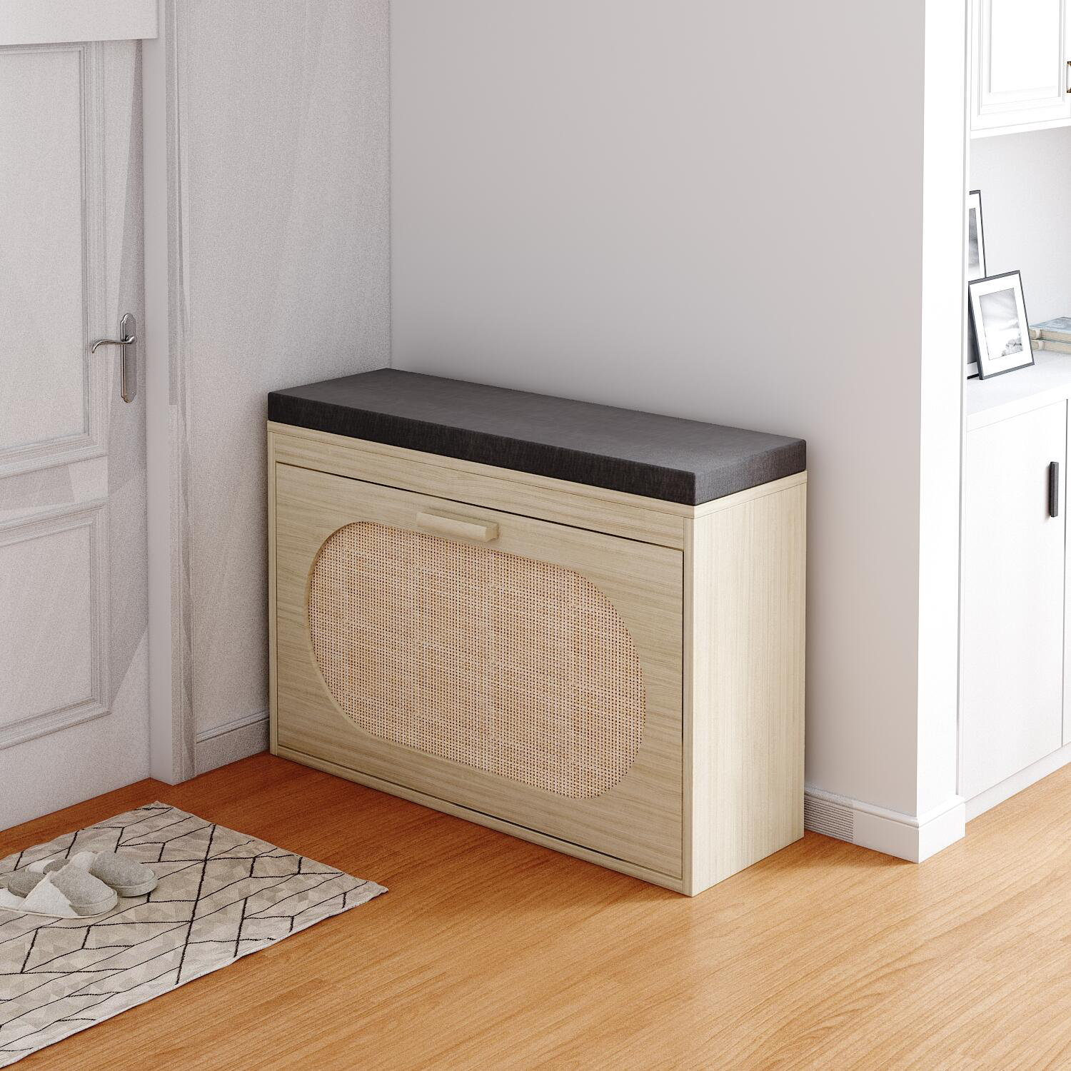 Compact on sale storage bench