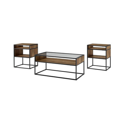 Ensemble de 3 tables d'appoint Barkad