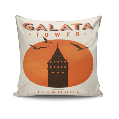 Decorative Cushion Cover, 17 x 17 Inches, 50% Cotton / 50% Polyester | Machine Washable at 104°F, Ironable, Concealed Zip Closure | Perfect for Living Room, Bedroom, and Stylish Home Décor