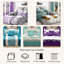 Décoration d'une chambre surprise! Ensemble de 9 pièces de literie et de rideaux Mystery, choisissez votre taille - Ensemble de couvre-lit matelassé de couleur / motif aléatoire avec panneaux de fenêtre filtrant la lumière, microfibre adaptée aux animaux de compagnie-129483767