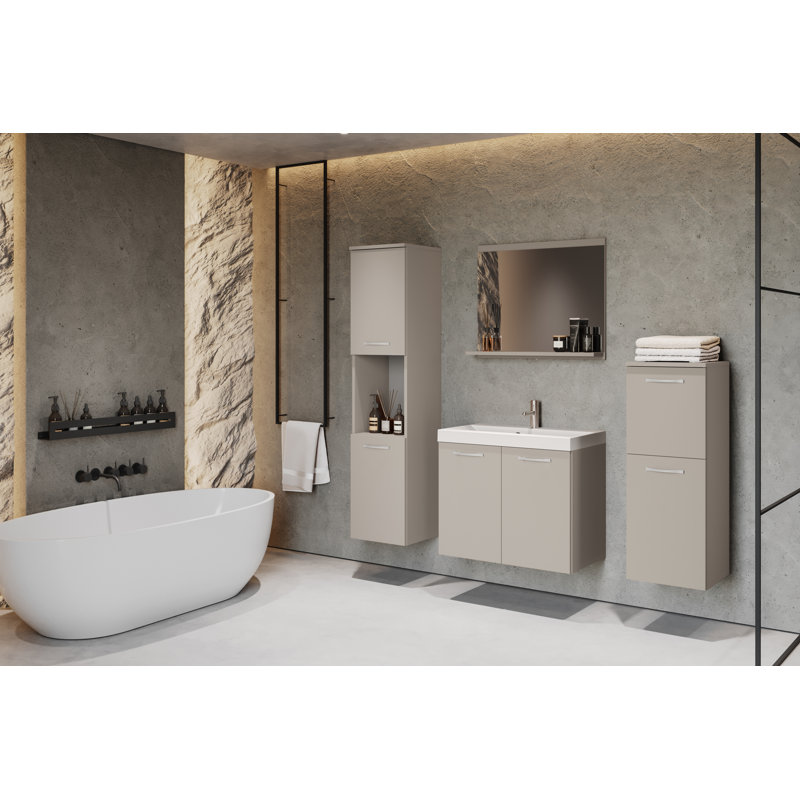 MALAGA Bathroom Furniture Suite, Cashmere Beige