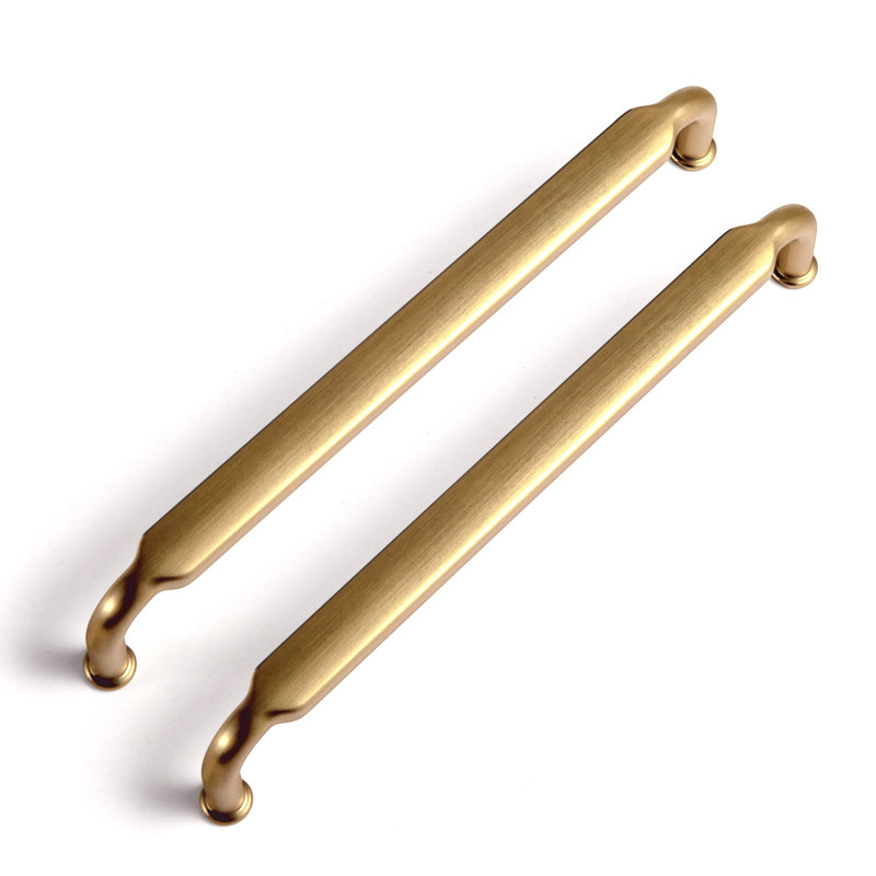 Barre centrale / poignée multi-paquets, Bronze champagne, 6.3