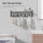 29" Coat Rack Wall Mount with Shelf, Entryway Wall Hooks with Shelf, Coat Hangers for Bathroom-143127656