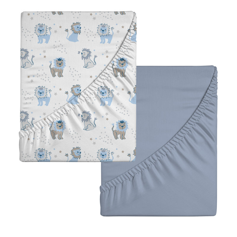Draps-housses pour lit de bébé Carly