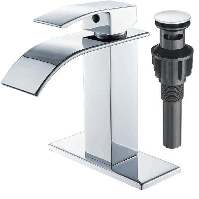 Deck -handle Bathroom Faucet