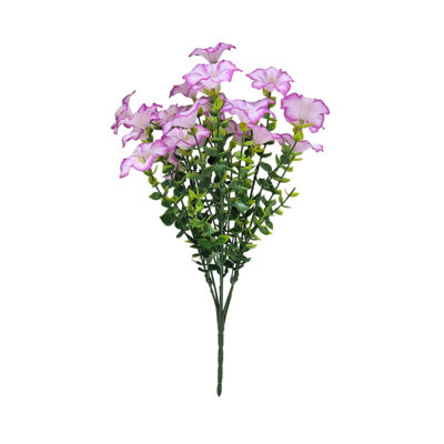 Faux fleurs artificielles en fausse soie en forme de kbndieu