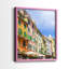 Cinque Terre - reproduction encadrée de qualité supérieure - prête à être accrochée - aucun clou requis - aucun clou requis-419419991-419419994