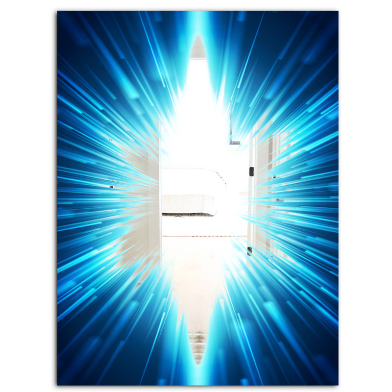 Miroir d'appoint Glowing Space, H 39,4 po x l 29,5 po