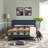 Modway Ruthie Platform Bed with Round Splayed Legs-38411032-38411033