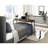 Adjustable Height Desk In Rustic Brown, Metal Legs With , Laptop And Breakfast Table, Board