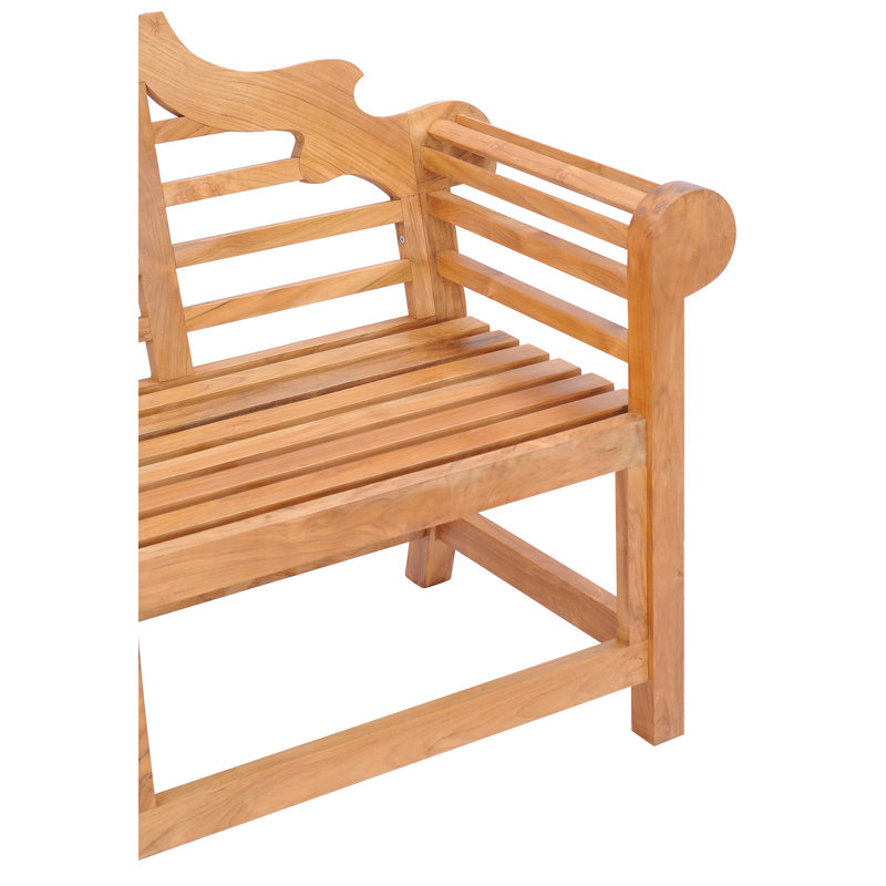Lutyens Outdoor Teak Bench, Small
