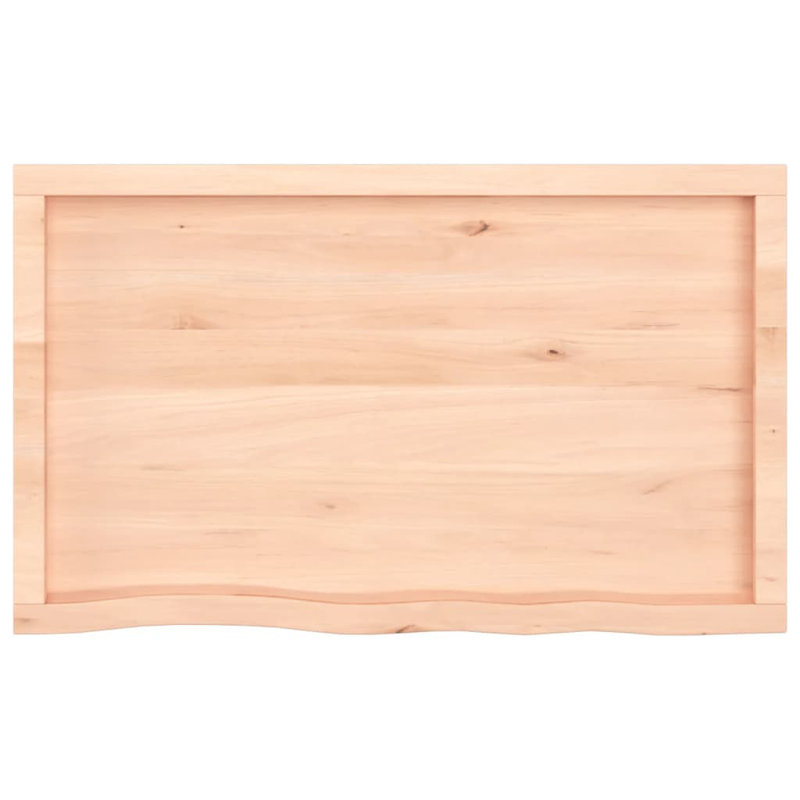 Casoria 100cm Solid Wood Bathroom Vanity Top, Natural