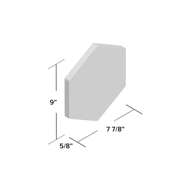 Cemento 8" x 9" Cement Concrete Look Wall & Floor Tile, Holland Strait