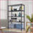 Steel Storage Shelving 5-Tier 1750 lbs Capacity 17.7”D x 47.2”W x 72.3”H | Carbon Steel | Minimalist