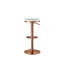 Tabouret de bar rotatif à hauteur ajustable Noah-70970087-70970088