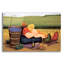 «Summer Picnic» par Lowell Herrero, art mural en verre acrylique-1266317632