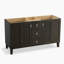 Ensemble de meuble-lavabo de salle de bain double 62 po en popeline™-30054059-30054163-38643614