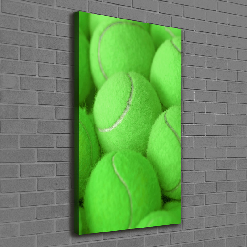 Tennis Balls - Wrapped Canvas Print