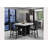 MIKHA BLACK BAR STOOLS (KIT OF 2)