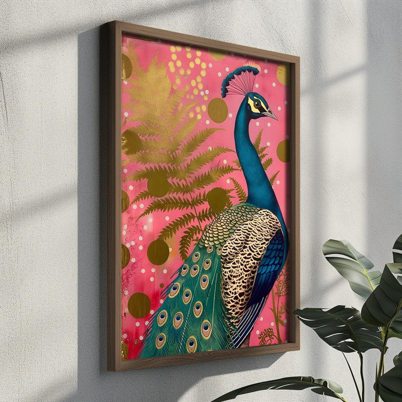Élégante peinture décorative en panneau de fibres à densité moyenne, 13,8 x 18,5 x 0,1 pouces | 100% panneau de fibres à densité moyenne avec épaisseur de 3 mm, cadre 100% bois de pin | Œuvre d'art imprimée aux UV pour une décoration élégante, parfaite pour le salon ou le bureau