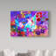 « color explosion 8 », reproduction d’impression sur toile tendue-31978779