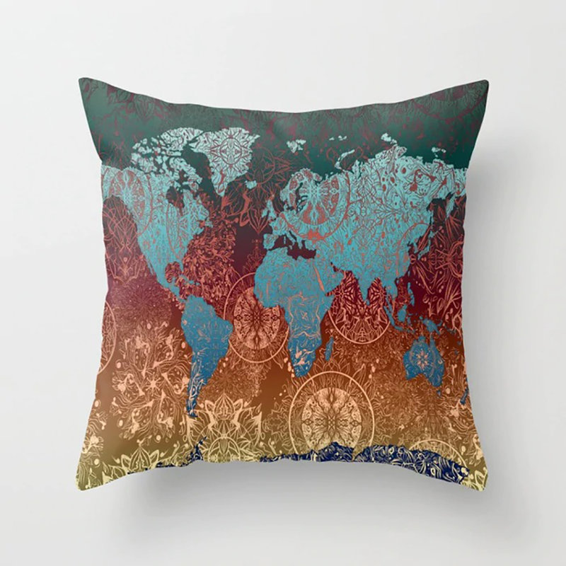 Haidarali Square Cushion Cover