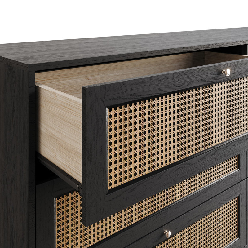 Commode Porston, Noir