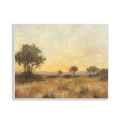 Plaque murale horizon couleur miel, par Petal Prints Design