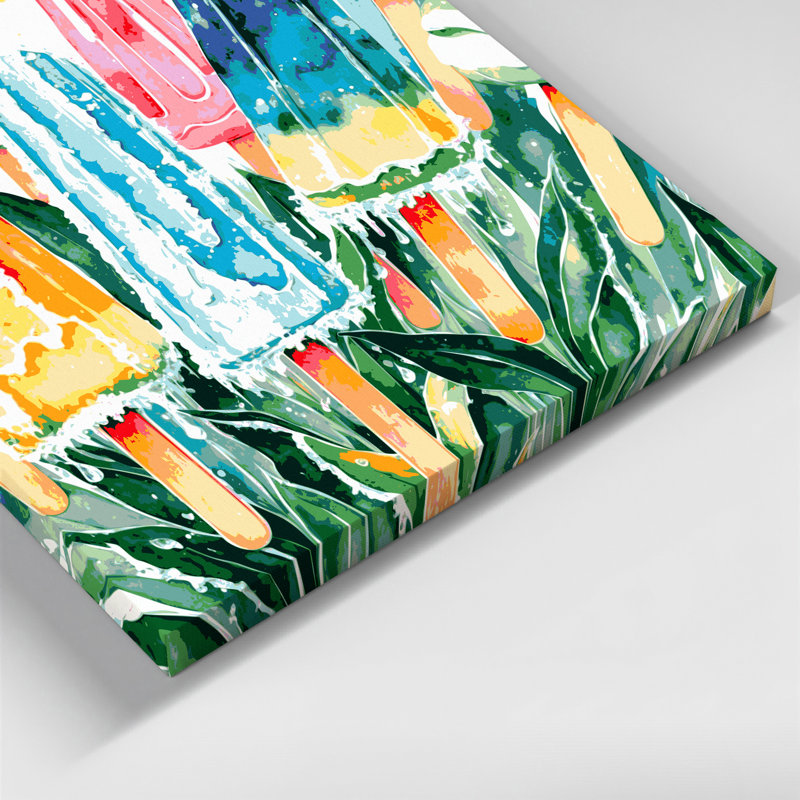 Art mural sur toile Desserts, H 11 po x l 14 po