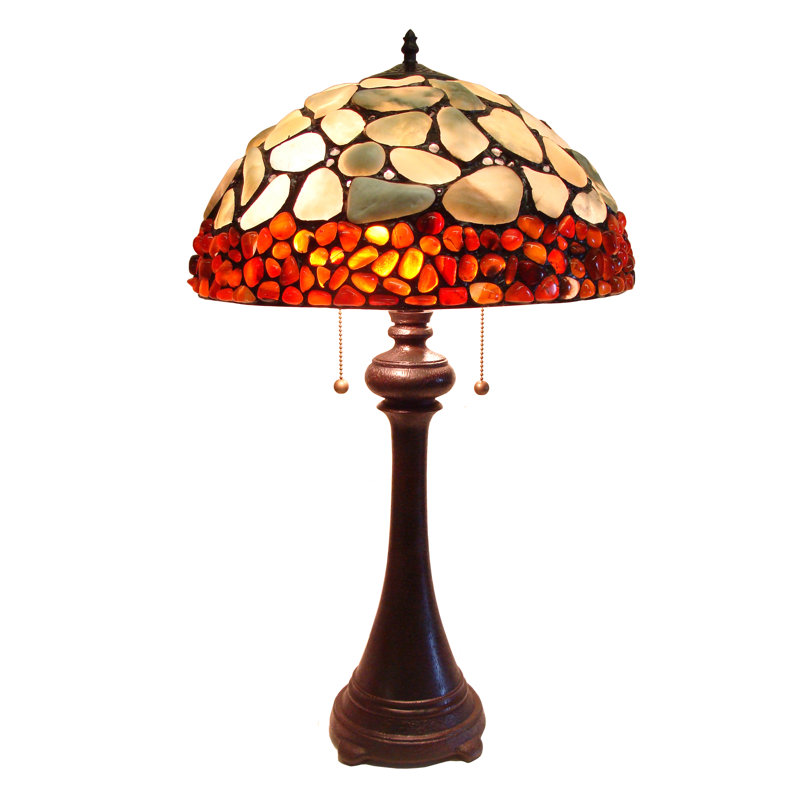 Lampe de table 29 po brune