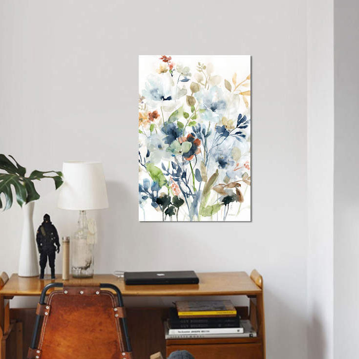 Holland Holland Mix I - impression sur toile tendue, H 12 po x l 8 po x p 0,75 po, Pas de tapis, Toile tendue