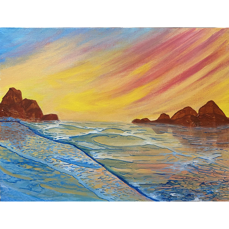 Offering Of Peace Print by Alicia Lopez, 17.25" H x 21.25" W x 0.875" D