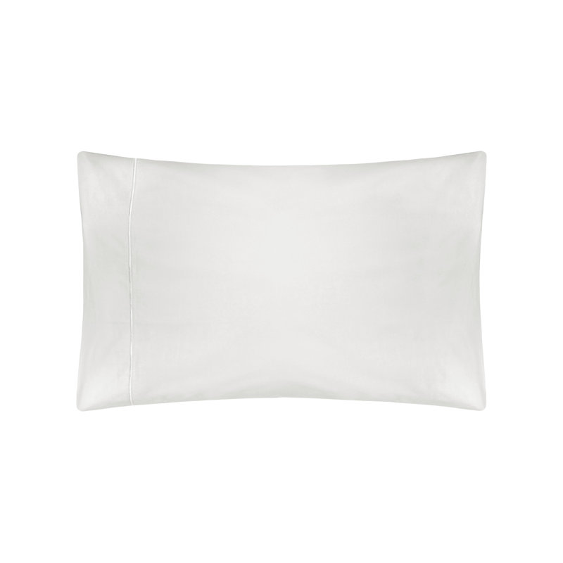 Cotton Solid Colour Duvet Cover Set with Pillowcases Included, Ivory, Double Duvet Cover + 2 Standard Pillowcases