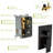 Square Dual Shower Head System - 12 Inch Wall Mount Oil Bronze Rubber-121245163