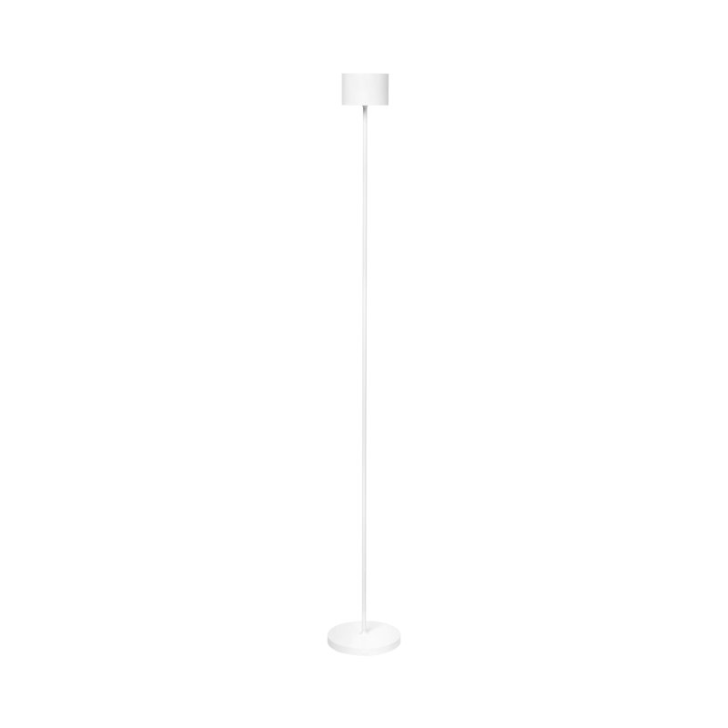 FAROL 45.28'' Mobile Rechargeable LED Floor Lamp, White