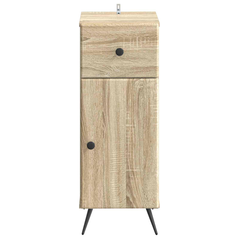 Bathroom Storage, Sonoma Oak