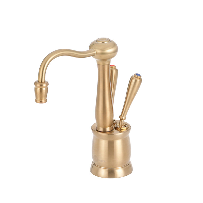 Antique Instant Hot and Cold Water Dispenser, Brushed Bronze